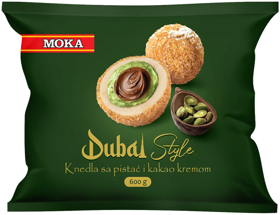 Knedle sapistaći i kakao kremom